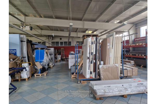 gliwicki, Pyskowice, Budynek magazynowo-handlowy z placem 11533m2 na sprzedaż