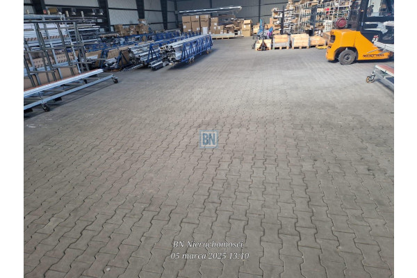 gliwicki, Pyskowice, Hala z placem 8800m2 na sprzedaż