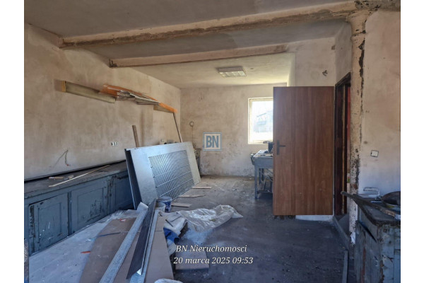 gliwicki, Pyskowice, Na sprzedaż działka z budynkiem o pow. 283m2