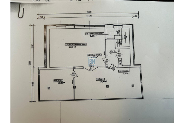 Gliwice, Lokal użytkowy w Gliwicach 108 m kw, klimatyzowany.