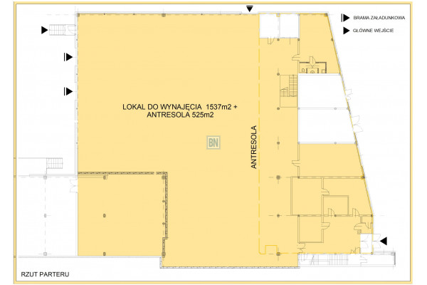 Gliwice, Do wynajęcia magazyny o powierzchni 2062 m2