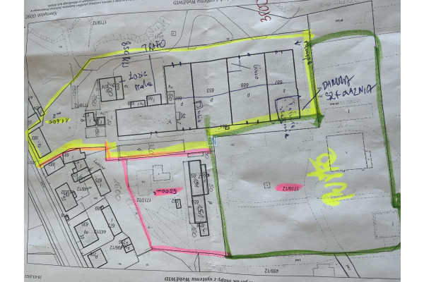 gliwicki, Knur&oacute;w, Sprzedaż hali wraz z  gruntem
