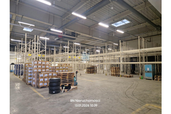 Gliwice, Wynajme halę z biurami