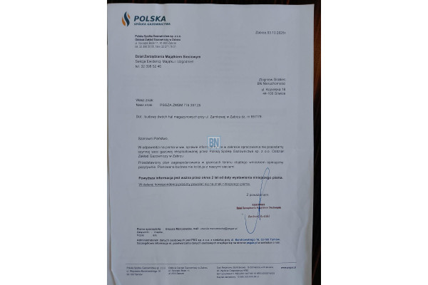 Zabrze, Sprzedam działkę przemysłową w Zbarzu.