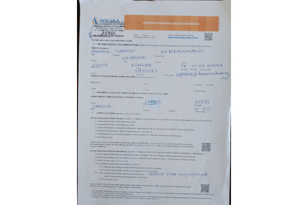 Zabrze, Sprzedam działkę przemysłową w Zbarzu.