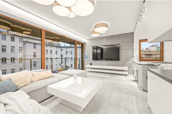 Gliwice, Mieszkanie w apartamentowcu z otwartą kuchnią