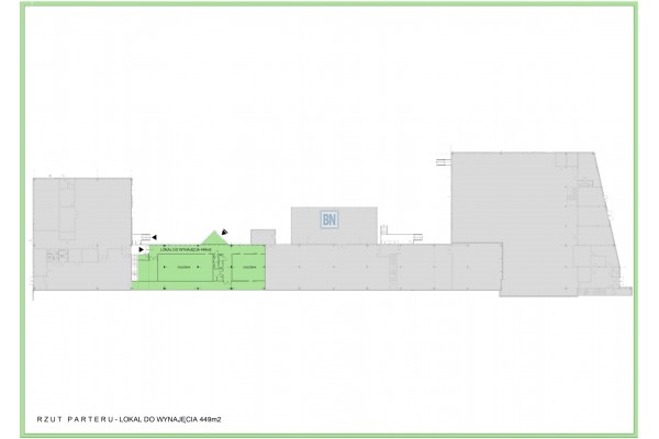 Gliwice, Wynajem magazyn - chłodnia 449 m2