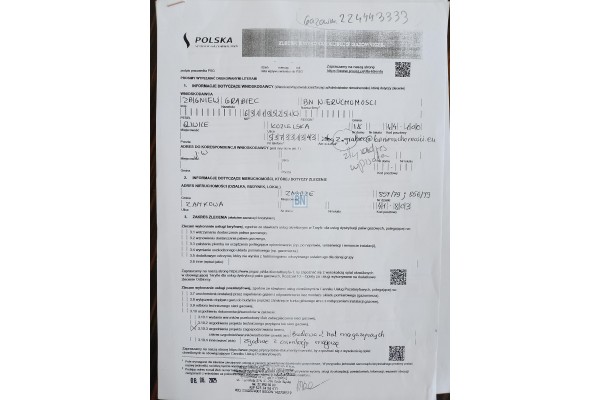 Zabrze, Sprzedam działkę przemysłową w Zbarzu.