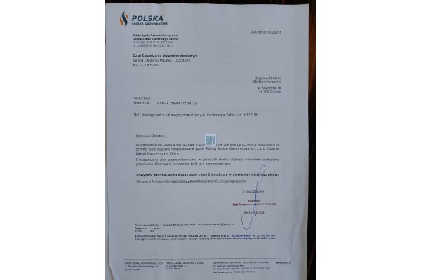 Zabrze, Sprzedam działkę przemysłową w Zbarzu.