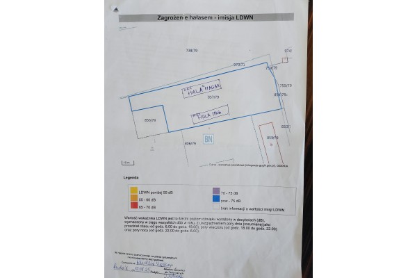 Zabrze, Sprzedam działkę przemysłową w Zbarzu.